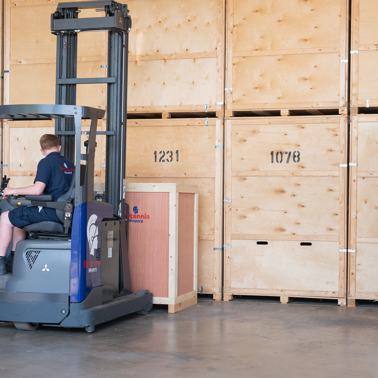 Durable steel container storage provided by Bradshaw International of Manchester in Irlam, Manchester.